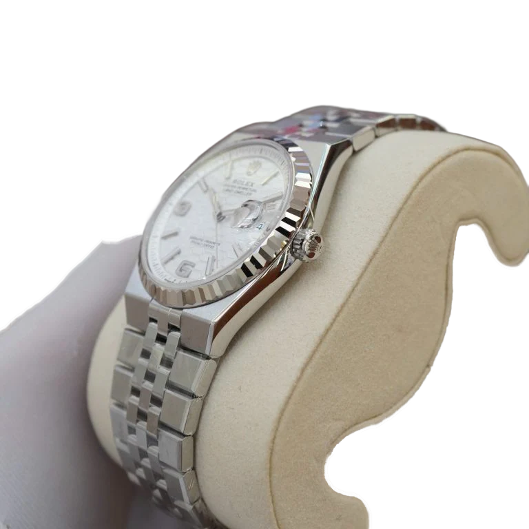 Land-Dweller 36 mm Oystersteel White Gold M127334-0001