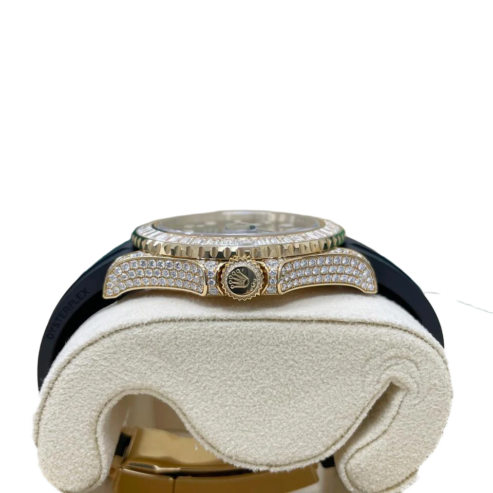 Yacht-Master 42 Yacht-master 42mm 226668 Yellow Gold Baguette Bezel Diamond