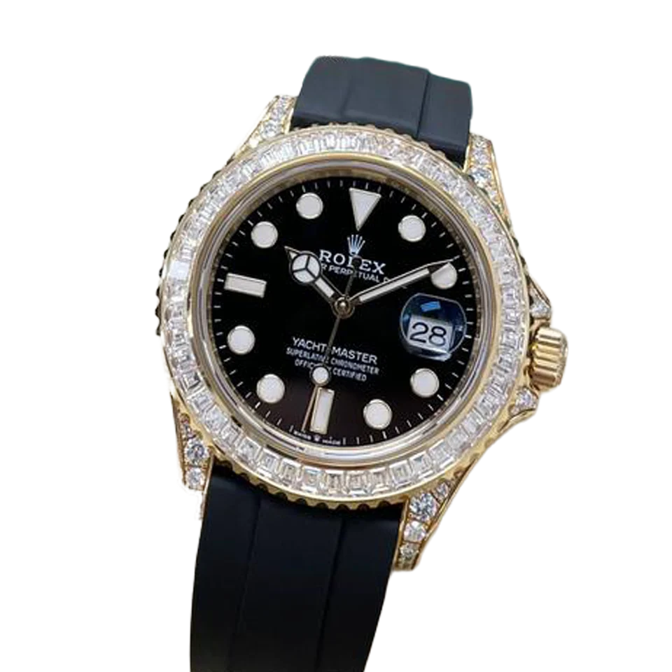 Yacht-Master 42 Yacht-master 42mm 226668 Yellow Gold Baguette Bezel Diamond