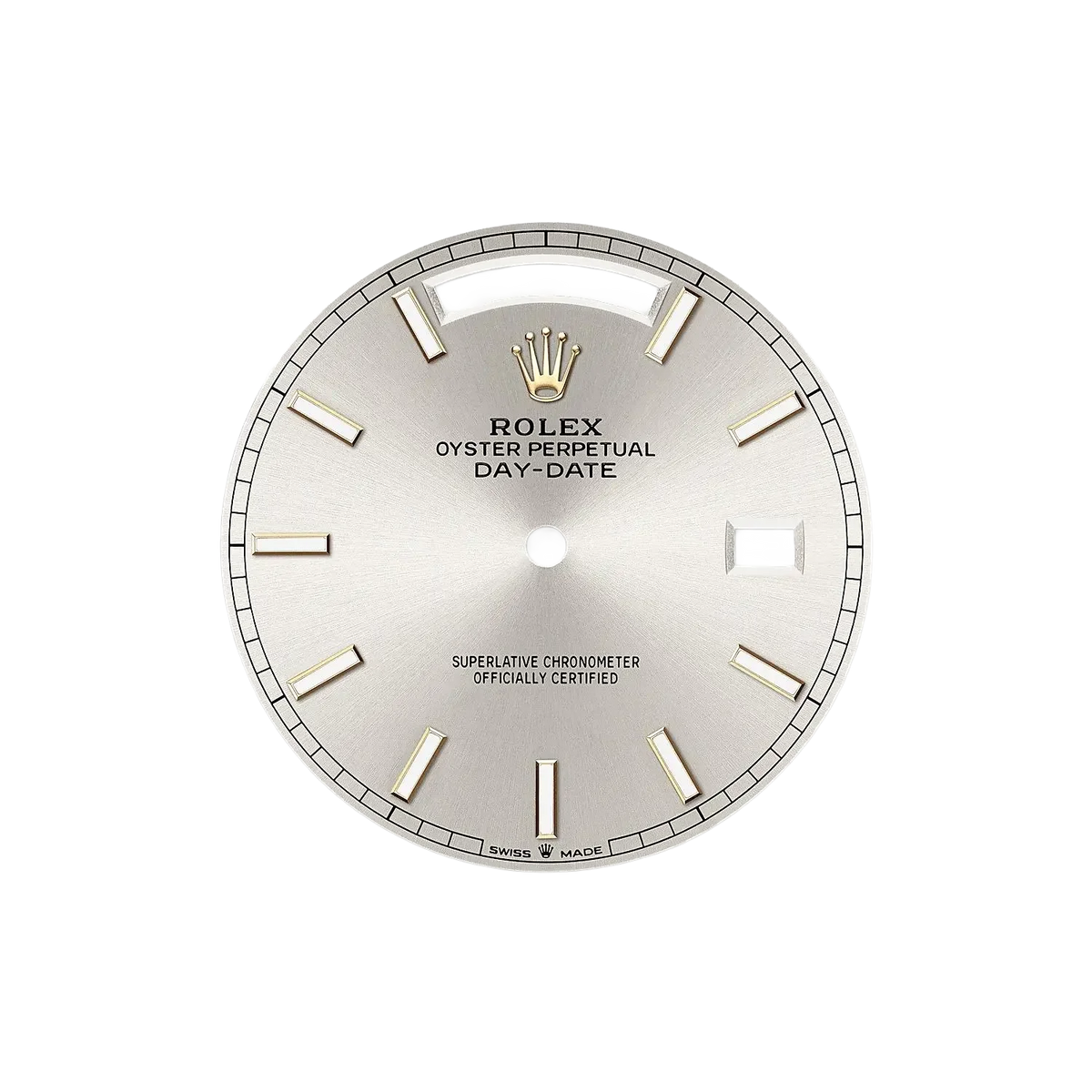Day-Date 40mm Yellow Gold Silver Dial 228238
