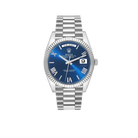 President Day-Date 40mm Blue Dial Platinum Mens Watch 228236