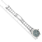 Sky-Dweller 42mm Steel White Gold Green Dial Mens Watch 336934