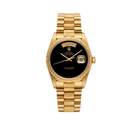 Day-Date 36mm 18248 18k Yellow Gold Presidential Bracelet Black Onyx Dial