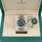 Datejust 41mm 126334 Wimbledon Stainless Steel Slate Dial Oyster