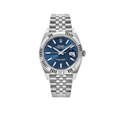 Datejust 41mm 126334 Stainless Steel Fluted Motif Blue Dial Jubilee