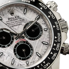Daytona 40mm Oyster Perpetual White Gold with Meteorite and Black Dial M126519LN-0007
