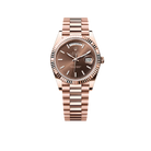 Day-Date 40mm Rose Gold Chocolate Dial m228235-0053