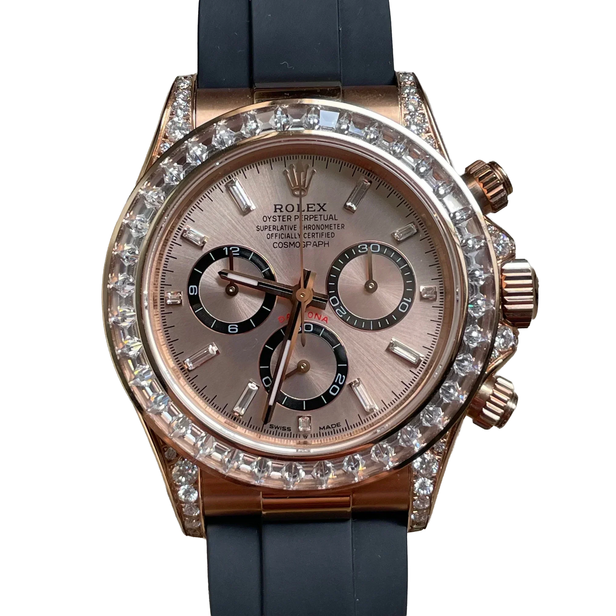 Daytona Cosmograph Everose gold Sundust Dial Diamond 40mm 126535TBR-0002