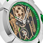 Epic X CR7 44mm Heart of CR7 Stainless Steel Green on Strap EX120.10.AD.AA.ABRUA