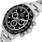 Daytona Panda 40mm Chronograph Black Dial Mens Watch 116500