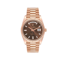 President Day-Date 40mm Rose Gold Chocolate Diamond Watch 228235