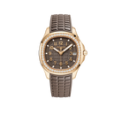Aquanaut Luce 39mm 5268/200R-010 Rose Gold Taupe Brown Dial Diamond Bezel