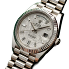 Day-Date 40 228239 White Gold Meteorite Diamond Dial