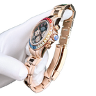 Daytona 116595RBOW Rainbow Rose Gold Black Dial Sapphire Bezel