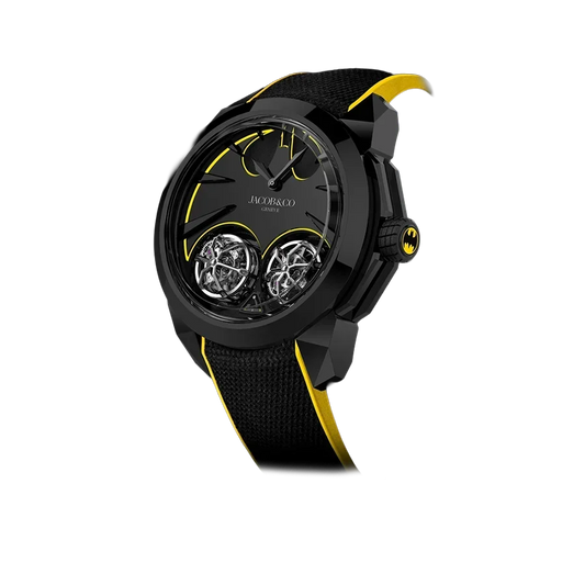 Gotham City 46mm Titanium DLC Sapphire Crystal DC100.21.AB.AB.A