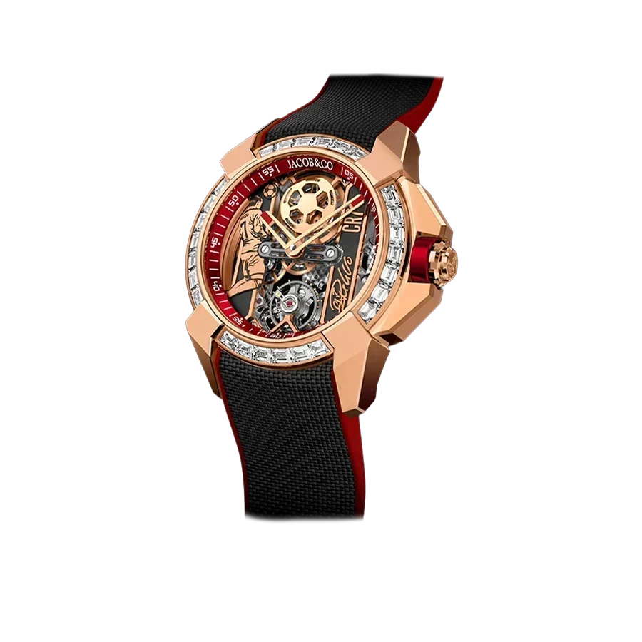 Epic X Flight of CR7 Baguette Rose Gold Manual Winding 44mm EX120.43.BC.AB.A