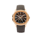 Aquanaut 41mm 5164R-001 Travel Time Rose Gold Brown Dial