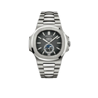 Nautilus 40mm 5726/1A-001 Annual Calendar Moon Phases Stainless Steel Gray Dial