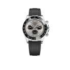 Daytona 40mm 116519 White Gold Steel Index Black Oysterflex Rubber Strap (Super Clone)