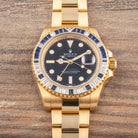 Rolex GMT-Master II 116758SA Yellow Gold Oyster Bracelet 40mm