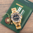 Rolex GMT-Master II 116758SA Yellow Gold Oyster Bracelet 40mm
