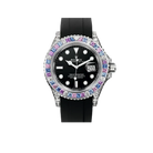 Yacht-Master Cotton Candy 40mm White Gold Black Dial Oysterflex 126679SABR