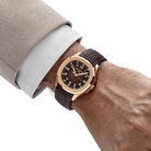 Aquanaut 5167R-001 Rose Gold Brown Dial