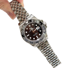 GMT-Master II Bruce Wayne Stainless Steel Black Dial Jubilee M126710GRNR-0003 New