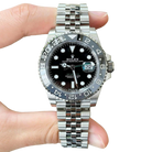 GMT-Master II Bruce Wayne Stainless Steel Black Dial Jubilee M126710GRNR-0003 New
