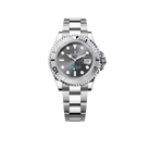 Yacht-Master 40 mm Dark Rhodium Dial, Stainless Steel Oyster Bracelet Mens Watch M126622-0001