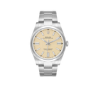 Oyster Perpetual 41mm Steel Beige Dial Mens Watch 134300