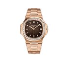 Patek Philippe Nautilus Rose Gold Diamond Bezel 5723/1R-010