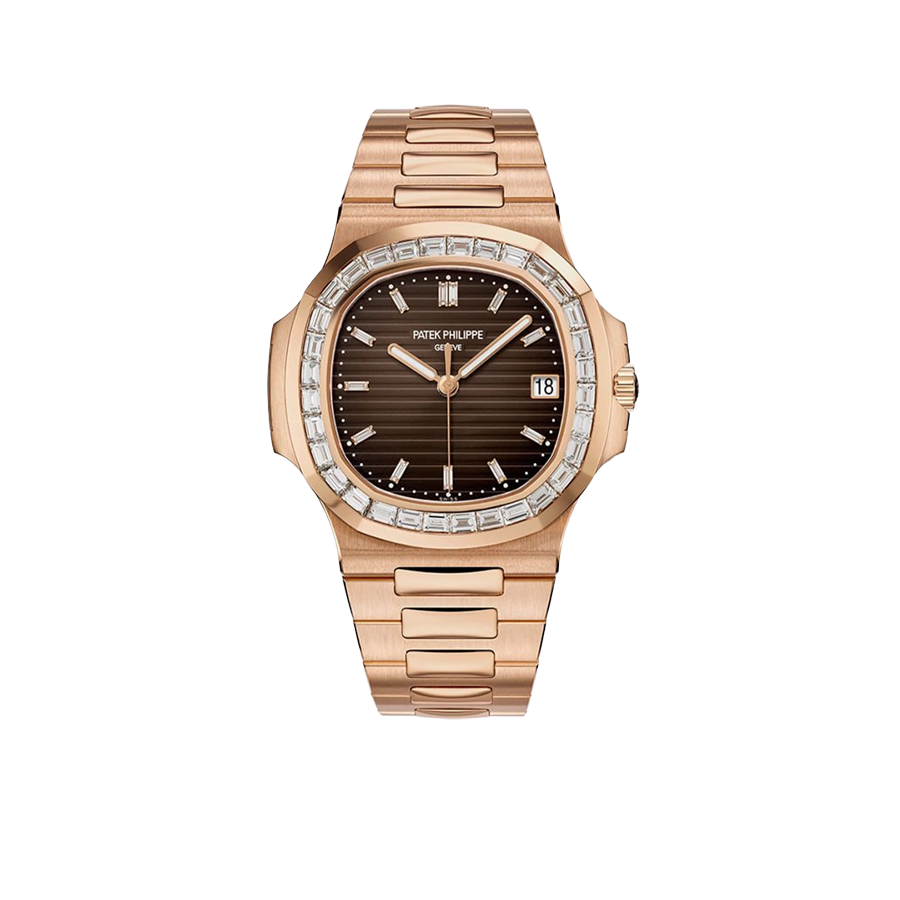 Patek Philippe Nautilus Rose Gold Diamond Bezel 5723/1R-010