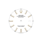 Datejust 41mm White Dial, Yellow Roleso 126333-0015