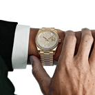 Day-Date 40 228348RBR Yellow Gold Diamond Dial Diamond Bezel