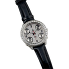 Five Time Zone Steel Diamond 40mm JCM-30