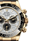 Daytona 40mm Oyster Perpetual Yellow Gold with Meteorite and Black Dial M126518LN-0016