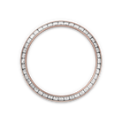Land-Dweller Oyster 40mm Everosegold & Diamonds Intense White Honeycomb Motif Dial  127385TBR-0003