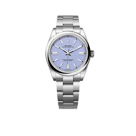 Oyster Perpetual 41mm Stainless Steel Lavender Dial Men Watch 134300-0012 New 2025