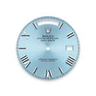 President Day-Date 40mm Ice Blue Dial Platinum Mens Watch 228236