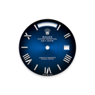 Day-date Oyster Perpetual 40mm White Gold Blue Ombré Dial, Diamond-set bezel M228349RBR-0045