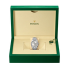 Day-Date 40mm Silver Dial 18 kt White Gold Diamonds 228349RBR-0001