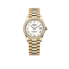 Datejust 31mm White Dial, 18kt Yellow Gold 278288
