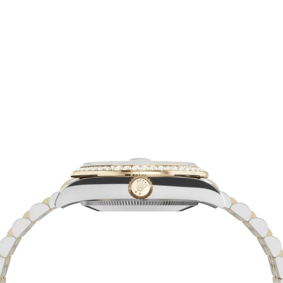Lady-Datejust 31 mm, Oystersteel, yellow gold and diamonds M278383RBR-0018