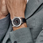 Calatrava 40mm 6007G-010 White Gold Red Accents