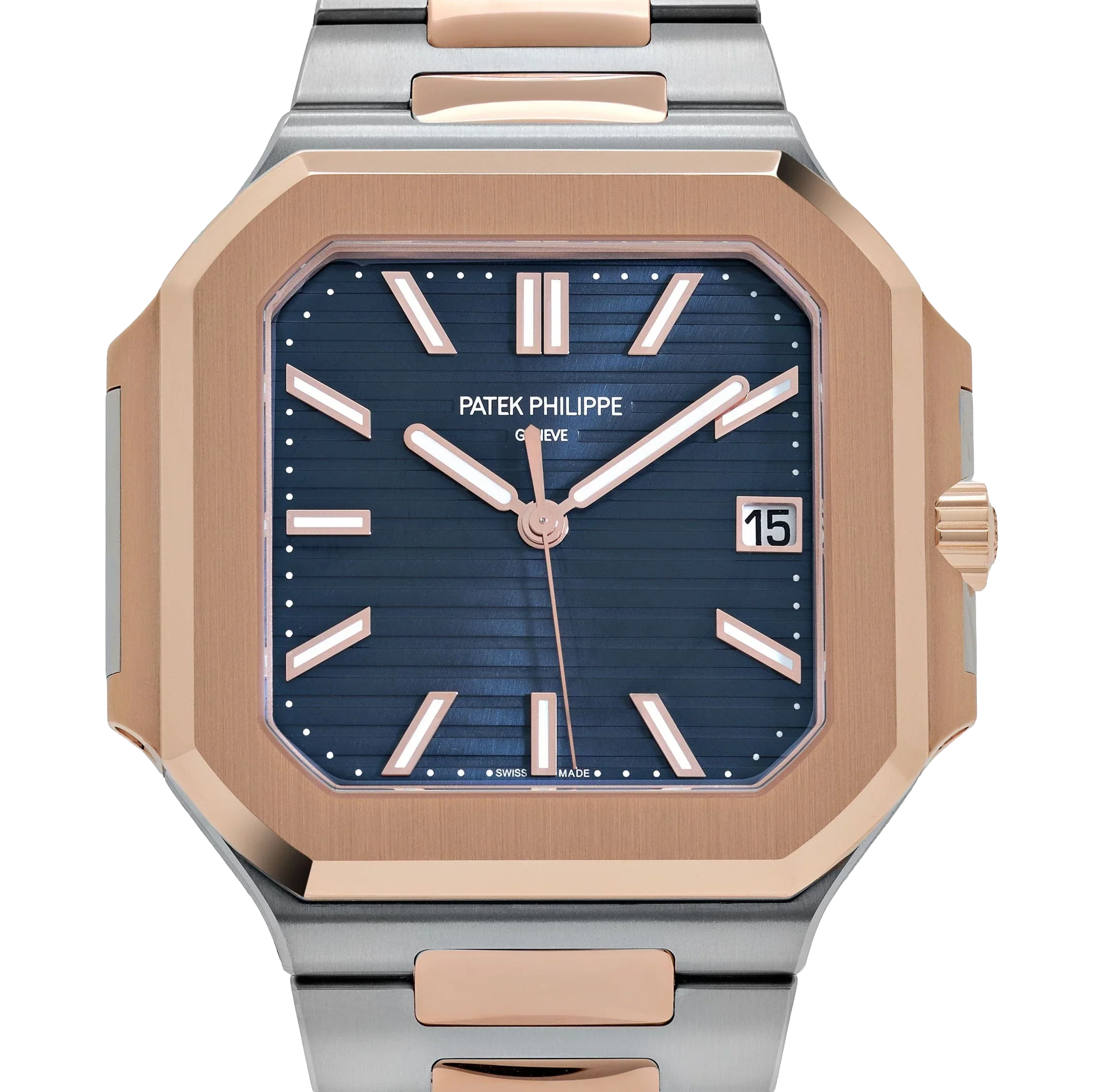 Cubitus 45mm 5821/1AR-001 Stainless Steel Rose Gold Blue Dial