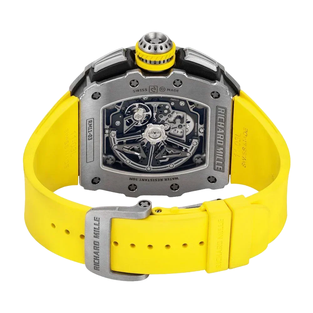 RM 11-03 Titanium, Skeleton Dial, 50 mm