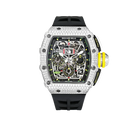 Chronograph &amp; 18K White Gold - Diamond Bezel - Skeleton Dial 50 mm