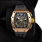 RM 11-03 Rose Gold &amp; Titanium, Skeleton Dial, 50 mm