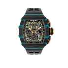 RM 11-03 Turquoise Quartz TPT, Ultimate Edition, Skeleton Dial, 50 mm